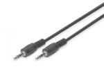 ASSMANN 3.5mm M/M, 2.5 m cablu audio 2, 5 m Negru (AK-510100-025-S)