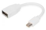 ASSMANN DB-340405-001-W adaptor pentru cabluri video 0, 15 m Mini DisplayPort DisplayPort Alb (DB-340405-001-W)