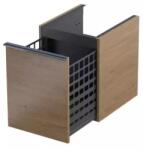 Oristo Etna dulap 40x45.5x50 cm sub chiuveta pe perete stejar OR52-SN1S-40-78 (OR52SN1S4078)