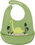 SIMED szilikon előke zsebbel - Dinoszaurusz