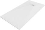Mexen Hugo, téglalap alakú zuhanytálca SMC 170 x 90 cm, fehér, fehér huzat, 42109017-W (42109017-W)