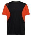 La Sportiva RESOLUTE T-SHIRT Men Tricou cu mânecă scurtă La Sportiva Black/Cherry Tomato XL