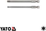 TOYA YT-0492 TX behajtó bit szett 1/4" - T20, T30 x 100 mm (S2 acél) (YT-0492)