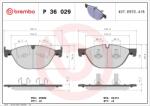 BREMBO fékbetétkészlet, tárcsafék BREMBO P 36 029 (P 36 029)