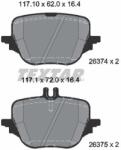 TEXTAR set placute frana, frana disc TEXTAR 2637401 - centralcar