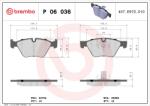 BREMBO Bre-p06036x (p 06 036x)