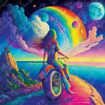 Yazz - Puzzle Curcubeu Ride - 1 000 piese Puzzle