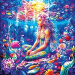 Magnolia - Puzzle Peace Underwater - Ediție specială Elif Hürdoğan - 1 000 piese Puzzle