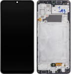 Samsung Piese si componente Display cu Touchscreen Samsung Galaxy A32 A325, cu Rama, Negru, Service Pack GH82-25579A (GH82-25566A) - vexio