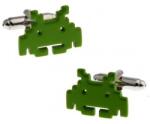  Mandzsetta gomb space invaders (CSS469)