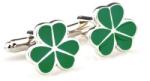 EVA´S Mandzsetta gomb Irish, lóhere, St. Patrick Day (CSS433)