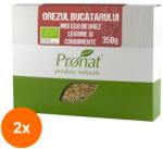 Pronat Foil Pack Set 2 x Mix BIO de Orez, Legume si Condimente, 350 g, Pronat