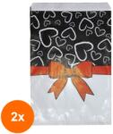 Bisbags Set 2 x 75 Pungi Bijuterii din Hartie, Model Funda, 23 x 35 cm (SIB-2xBBG-pk1752)