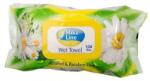 Mike Servetele Umede cu Capac Mike Line Musetel, 120 Bucati