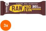 bombus Set 3 x Baton Proteic cu Banane, 20% Proteine, 50g Bombus (ORP-3xBB31205)