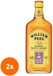 Marie Brizard Set 2 x Whiskey William Peel Marie Brizard, 40% Alcool, 0.7 l