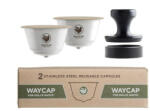 WayCap Complete Kit Dolce Gusto utántölthető kapszula, 2 db kapszulával