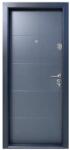 NOVO DOORS Usa metalica de apartament cu izolatie si vizor Novo Doors First Class NDS12, Deschidere Stanga Dreapta, Dimensiune 200X88 cm, Tabla 1.2 mm, Kit complet, Gri Antracit (NDS12)