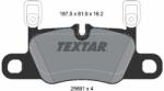 TEXTAR set placute frana, frana disc TEXTAR 2569103 (2569103)