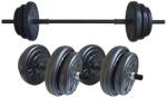 FitTronic Set haltera si gantere Fittronic 25 Kg (GR25)