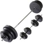 VirtuFit Set haltera si gantere ajustabile Virtufit 60.5 Kg (VF02004)