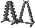 inSPORTline Set gantere cu suport inSPORTline Crossteel 2 x 1-14 Kg (2137-SADA)