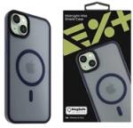Next One IPH-15PLUS-MAGSF-MISTCASE-MN iPhone 15 Plus éjfekete szilikon MagSafe hátlap (IPH-15PLUS-MAGSF-MISTCASE-MN) - bestbyte