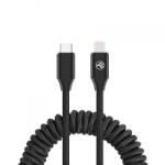 Tellur Cablu Extensibil Tellur TLL155741 USB-C la Lightning PD 27W Cablu 1.8M Negru (TLL155741)