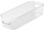 SMARTSTORE Műanyag tárolódoboz, 1, 3 liter, SMARTSTORE "Compact Clear Slim", átlátszó (CSDSMART18) - primatinta