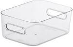 SMARTSTORE Műanyag tárolódoboz, 1, 5 liter, SMARTSTORE "Compact Clear S", átlátszó (CSDSMART06) - primatinta