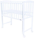 NEW BABY Gyermek babaöböl kiságy New Baby MATEO 90x40 cm fehér