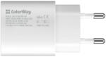 ColorWay Ac Tolto S Power Delivery Port Pps Usb Type-c 25w, Feher (cw-chs033pd-wt)