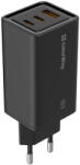 ColorWay Ac Tolto Gan3 Pro Power Delivery (usb-a + 2 Usb Type-c) (65w) Cw-chs039pd-bk