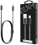 NEXTONE LGHT-USBA-MET-SG 1m USB A-Lightning metál kábel (LGHT-USBA-MET-SG) - officedepot