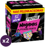 Pampers Ninjamas Pyjama Pants - Szívecskés 17-30 kg 120 db