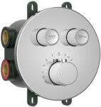 SAPHO SMARTSELECT falbasüllyesztett termosztatikus csaptelep, 2-irányú, króm (RP032) (RP032)