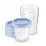 Philips Avent SCF619/05 VIA anyatej és ételtároló pohár 180 ml (5 db)