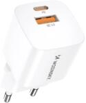 Wozinsky Incarcator de retea CMWCW USB-C + USB-A PD QC3.0 20W Alb - pcone