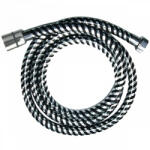 Invena Biflex zuhanycső 150 cm, króm/fekete AW-30-J04-J (AW-30-J04-J)