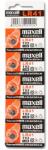 Maxell Maxell: Alkáli gombelem LR41 1.5V 10db-os bliszteses csomagolásban (132682) - jatekshop