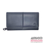 Giorgio Carelli 512930 007 Giorgio Carelli bőr pénztárca kék