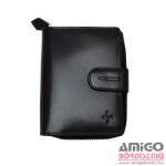 Riccardo Ferducci 096420 002 Riccardo Ferducci női bőr pénztárca fekete - amigotaska