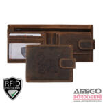 Giorgio Carelli 417797 611 Giorgio Carelli motívumos pénztárca tacskó egészalakos