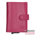 Hide and Stitches 18208011 Hide and Stitches safety wallet fukszia
