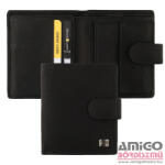 Choice 647397 012 Choice bőr pénztárca fekete - amigotaska