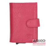 Hide and Stitches 18208009 Hide and Stitches safety wallet pink - amigotaska