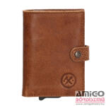 Hide and Stitches 20572 005 Hide and Stitches safety wallet konyak