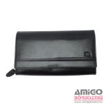 Giorgio Carelli 232960 002 Giorgio Carelli női pénztárca bőr fekete RFID - amigotaska