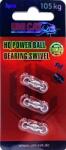 Unicat UNI CAT HQ Power Ball Bearing Swivel golyóscsapágyas harcsázó forgó 105kg / 3pcs (1612105)