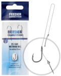 Carp Zoom Feeder Competition FC-545 method elõkötött horog fonott, 8cm, #8; 10 mm; o0, 14mm, 2db (CZ4266)